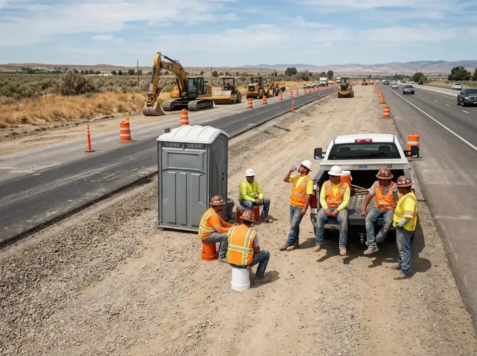 highway-road-construction-crew-007 — frequently asked questions, Porta Potty and Restroom Rentals in Ampere North, NJ